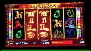 Mighty Dragon Bonusgewinn am Spielautomat auf 2€ Fach! Bally Wulff Spielhalle!