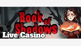 BOOK OF SHADOWS mit Freispiele gezockt | Live Casino | Merkur Magie