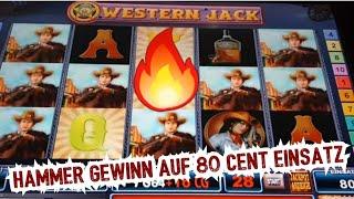 Hammer GEWINN • auf 80 Cent Einsatz im Spiel Western Jack | Merkur Magie, Casino, Spielothek