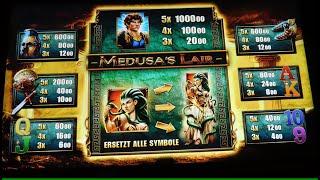 Jetzt wird RISKIERT! Medusas Lair Spielothekensession auf 1€ & 2€ Spieleinsatz! Bally Wulff