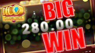 Deco Diamonds • 2020 Online Slot Machine Big Win
