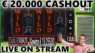 € 30 Bet INSANE Wild Desire feature my road to € 20.000 Casino Cashout with Immortal Romance