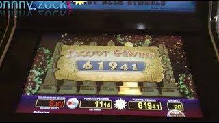 Bally Wullf Gold über 40 CG`s, Seven Jackpot Jagd, Spielbank Sizzling Hot (alte Automaten)