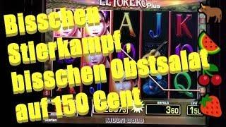 ••#merkur #bally •EL TORERO auf 150 Cent• Zocken Spielothek Automaten Casino Slots Spielothek••