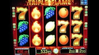 Triple Flame Zocken um die FLAMME auf 2€! Risikospitzen Casino Tr5 Gewinnsession! Merkur Magie