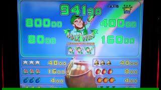 Mr.Max Win gemütliches Zocken am Spielautomat! Risikospiel auf 80 Cent & 1€! Merkur Magie