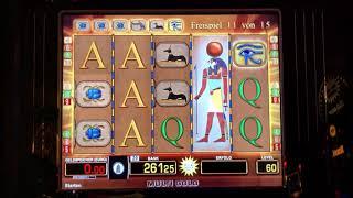 Eye Of Horus schöne Freispiele auf 60 Cent. Merkur Spielothek, Gambling Zocken Novo Bally