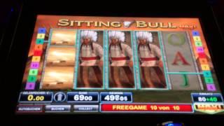 Bally Wulff - Sitting Bull 80cent Maxiplay Freispiele Jackpot HD