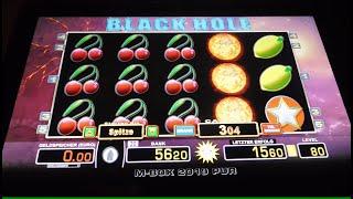 Black Hole Gezockt auf 80 Cent & 1€ Fach! Merkur Magie Glücksspiel am Spielautomat
