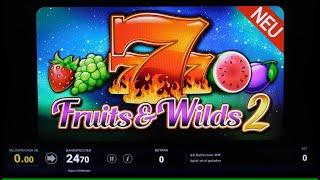 Einfach mal Spielen und Schauen was passiert! Fruits & Wilds 2 Bally Wulff Casinosession