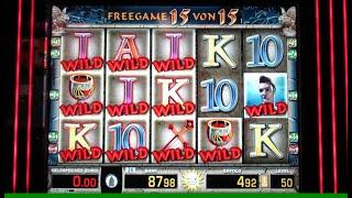 Vampires Night Freispielgewinn am Geldspielautomat auf 50 Cent! Merkur Magie Tr5