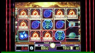 Merkur Magie Mystic Dew Freispielgewinn auf 60 Cent am Geldspielautomat!