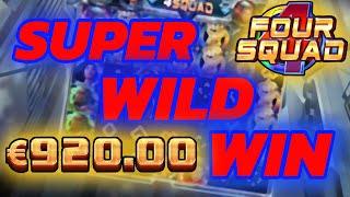 4 Squad • Super Wild Big Win Online Slot 2020