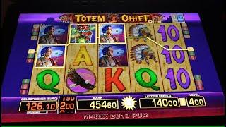 TOTEM CHIEF PLUS! Risikospiel am Geldspielautomat mit 4€ Spieleinsatz! Zocken um den POT! Merkur