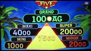 HITZIGE CASINO SESSION! Five Jackpotspiel und diverse Merkurgames Zocken! JACKPOTHUNTING! Big Game