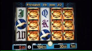 Merkur Magie Dragons Treasure 30 Freispiele am Spielautomat Gewonnen! 1€ Session Tr5