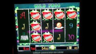 Einfach mal WILD FROG Zocken! Risikospiel am Geldspielautomat! Merkur Magie