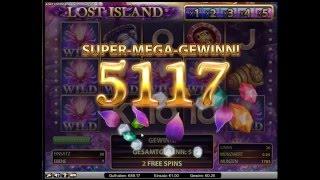 Net|Ent Lost Island Mega Big Win 1Eu Bet