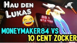 • HAU DEN LUKAS - Moneymaker84 gegen 10 Cent Zocker in der Spielothek | Casino | lustig