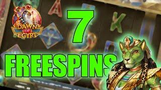 Dawn of Egypt • Slot Machine Free Spins Win 2020
