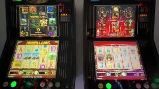 •Multi Merkur Zocken World of Circus vs Hidden Land im Double Feature Casino Spielothek  Slot•