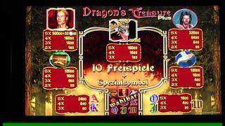 Dragons Treasure Plus Zocken um den Drachenbonus bis 2€ Fach! Merkur Magie Risikospiel