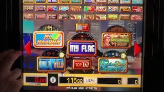 •Merkur Multi TR5 V1 Zocken mit Phönix und Dragon schöne Freispiele Spielautomaten Casino Slot••