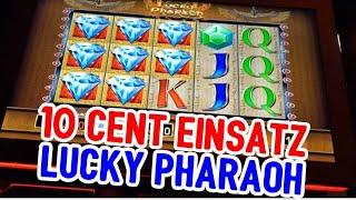 10 Cent Einsatz Lucky Pharaoh gezockt | Merkur Magie, Novoline, Casino, Spielothek, Jackpot, Bet