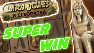 LARA JONES IS CLEOPATRA • Super Slot Gambling Win