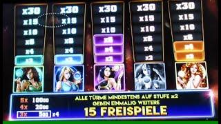 Cosmic Queen die Jagd nach den Freispielen! Den Bonus auf 2€ am Spielautomat Gezockt! Bally Wulff