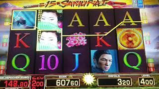 Casino/Spielothek•15 Samurai 4 Euro Fach•Erfolg ist niemals sicher,Scheitern ist niemals endgültig