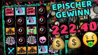 Schöner GEWINN •• im Spiel Chaos Crew mit Freispiele kaufen auf 20 Cent | Casino | Merkur Magie