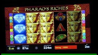 So lange bis es klappen muss! Pharaohs Riches 2€ Spielosession! Bally Wulff Tr5