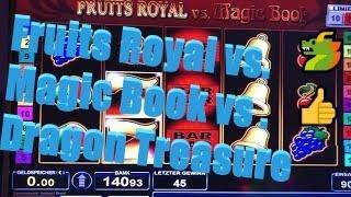 •#bally #Merkur •Fruits Royal vs Magic Book gezockt• Slots Spielothek #novo Crown Gambling Money•
