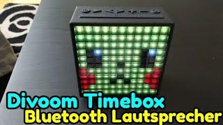 Divoom Timebox Bluetooth Lautsprecher Box kurz vorgestellt | smart music clock