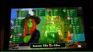 HEXENKESSEL am Geldspielautomat Gezockt! Merkur Magie Glücksspielserie aus der Spielhalle