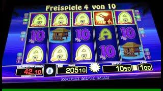Tri Piki Freispielbonus auf 1€ Spieleinsatz am Spielautomat Gewonnen! Merkur Magie Tr5
