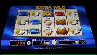 Merkur Magie EXTRA WILD Risikospiel am Spielautomat auf 50 Cent & 1€ Fach! Das ist zum Haare Raufen!