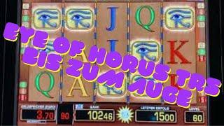 •#merkur #Magie #Casino •Eye of Horus TR5 geht bis zum Auge• Zocken Spielhalle Gauselmann ADP•Euro