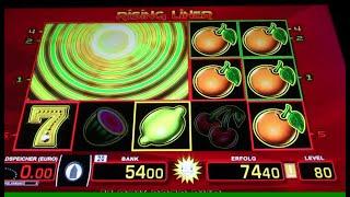 Rising Liner Zocken um den Kringel von 80 Cent bis 2€! Merkur Magie Spielothek Glücksspiel