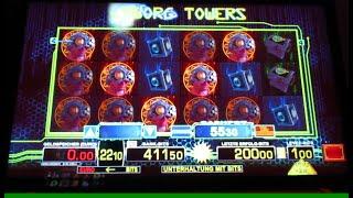 Unglaublich SCHNELL KOHLE mit Cyborg Towers gemacht! Was für ein Stundenlohn! Merkur Magie Casino
