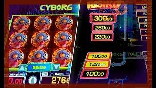 • CYBORG TOWERS JACKPOT • Maximale Stufe! Risiko Plus •️ New Games - Eure Meinung? •️ Kommentiert •️