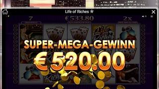 Life of Riches - MEGA SPIELE und GEWINNE auf verschiedenen Einsätzen! - Casino Magie