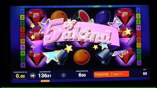 Sticky Diamonds Bonusgewinn am Spielautomat auf 50 Cent! Bally Wulff
