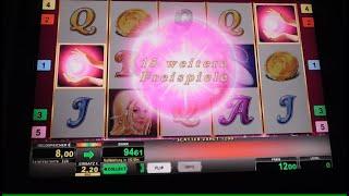 30 Freispiele Lucky Ladys Charm Gezockt! Gewinnausspielung am Geldspielautomat auf 80 Cent Einsatz!