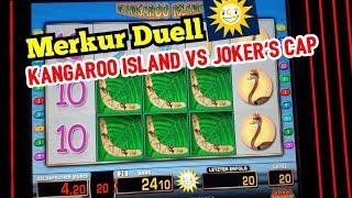 Merkur Magie Spiele DUELL Kangaroo Island vs Joker's Cap in der SPIELOTHEK | Casino | Novoline