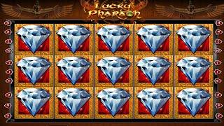 Lucky Pharao Vollbild Diamanten • zum ersten Mal hab ich so ein Glück , danke Merkur