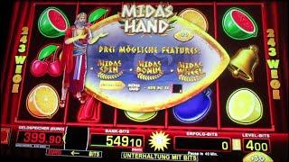 Zocken ohne Limit! Spannende Spielosession! Zocken bis 4.50€ pro Spin am Geldspielautomat! MEGA