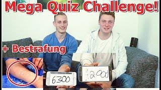 MEGA QUIZ CHALLENGE + BESTRAFUNG ! - GUT GESCHÄTZT #1 - NONSTOP NIELS