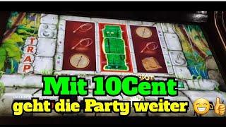 • Mit 10 Cent rein ins Spielergnügen | 10 Cwnt Zocker | Merkur Magie, Spielhalle, Book of Ra